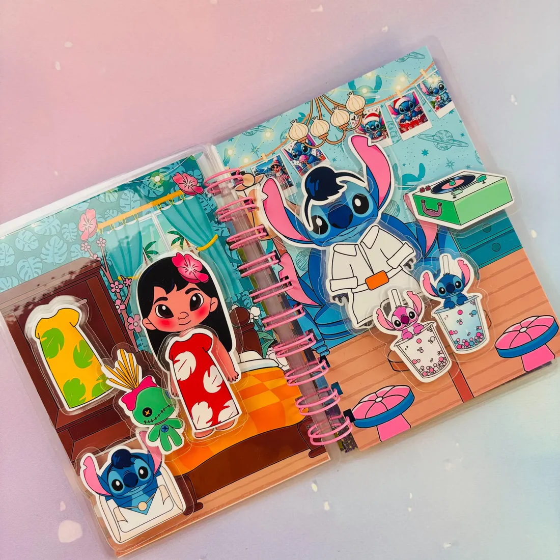 Libro Interactivo Stitch Mini