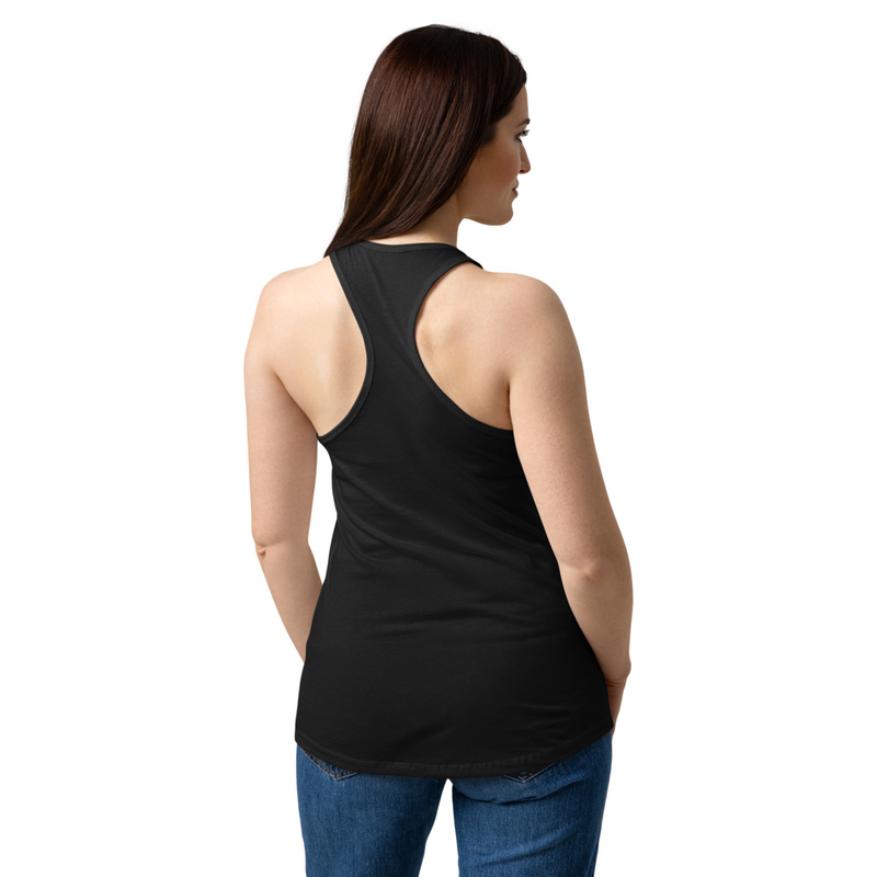 Women’s fitted racerback tank top