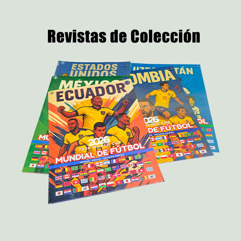 Revistas de Colección Mundial de Fútbol 2026