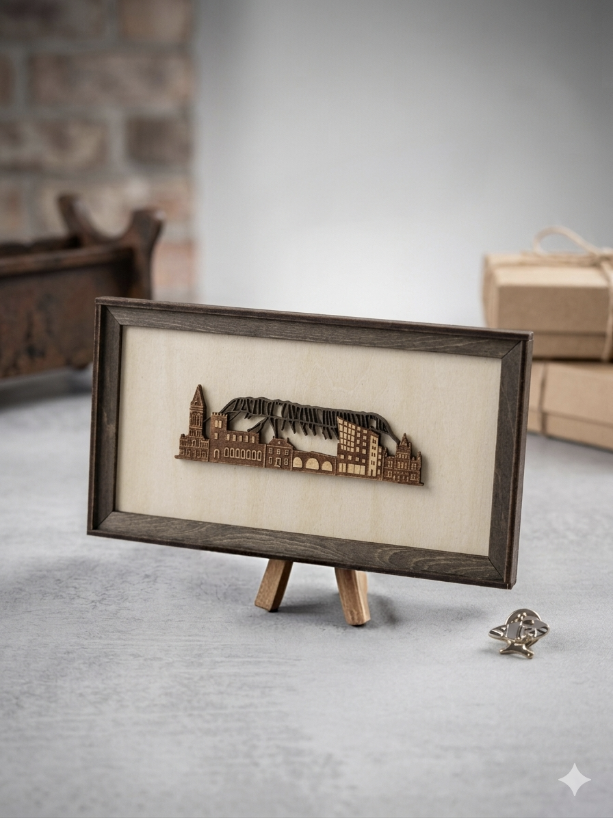 Wooden Sligo Cityscape Wall Art