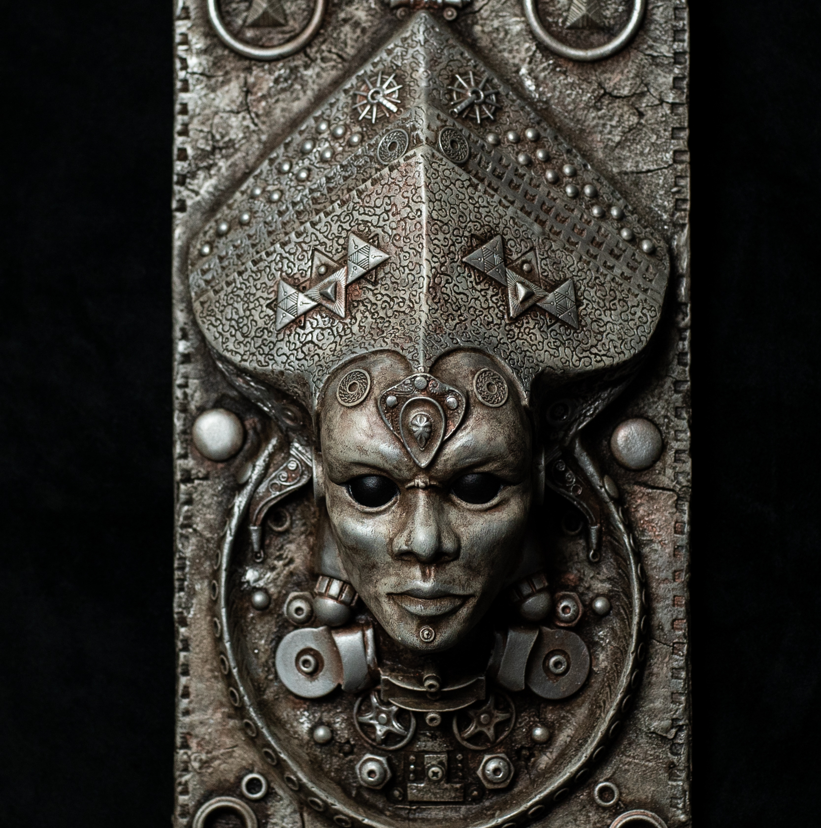 AMIRA - Antique Steampunk Door Plate