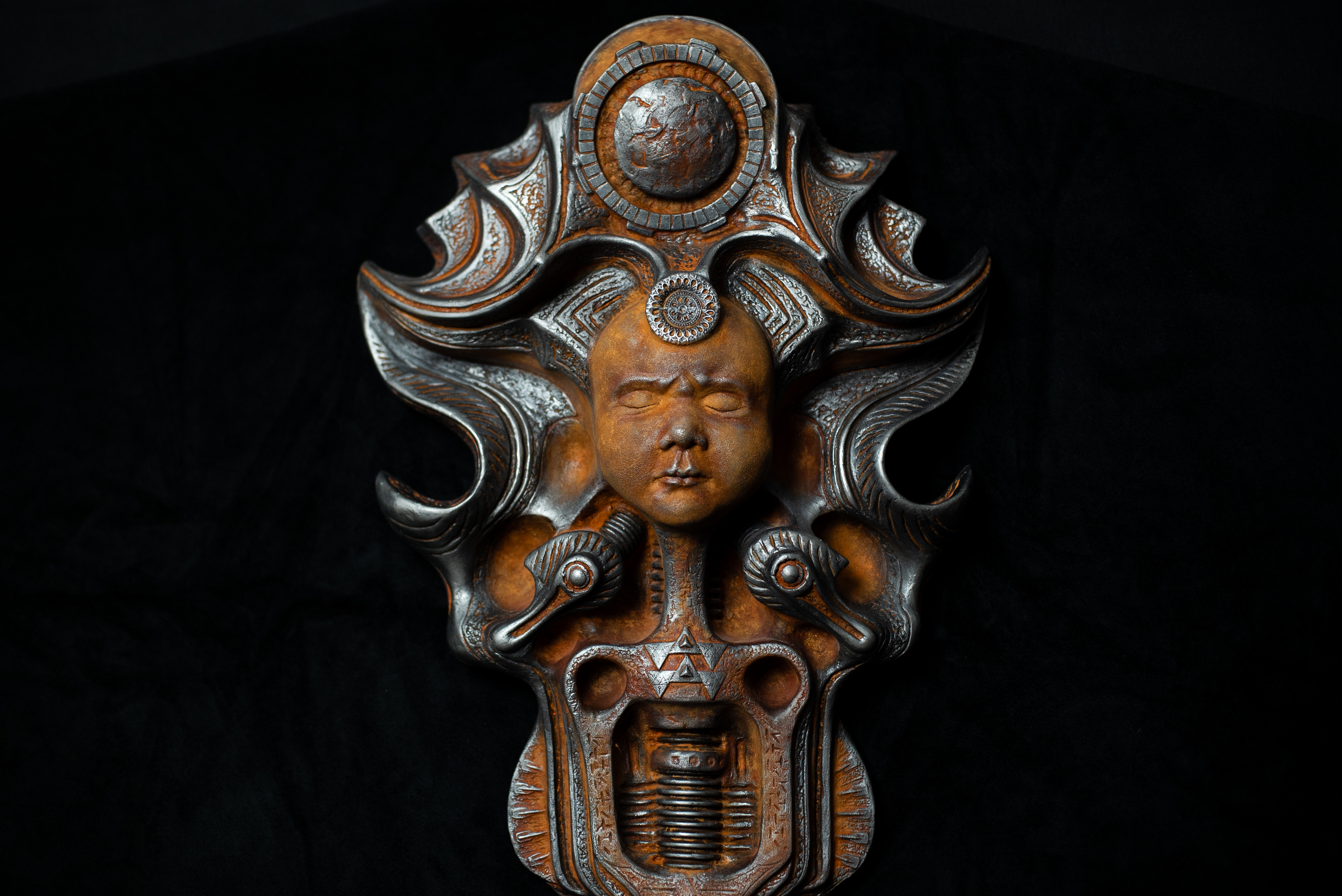 Ornate Fantasy Demon Mask