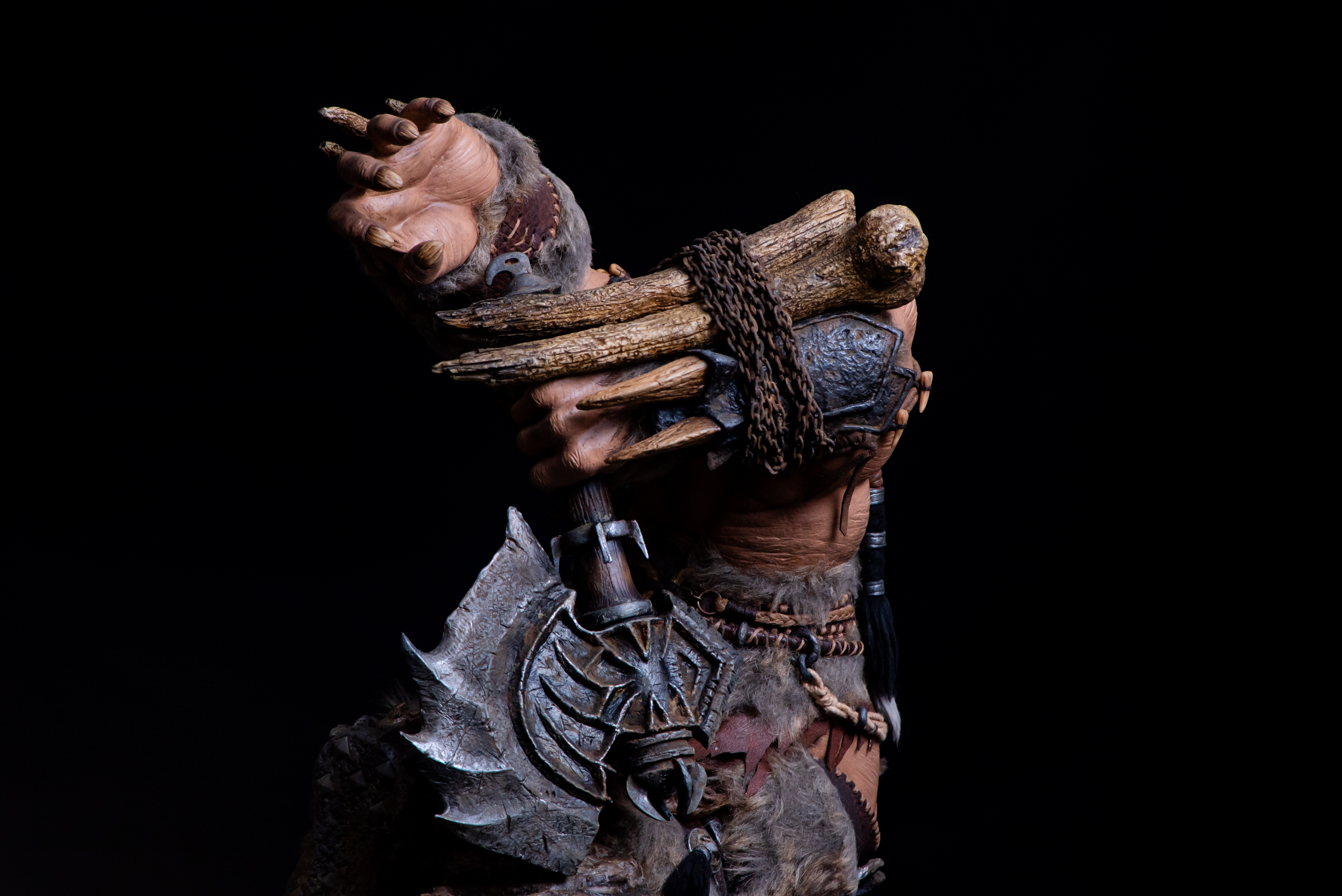 Orc Warrior Collectible Statue