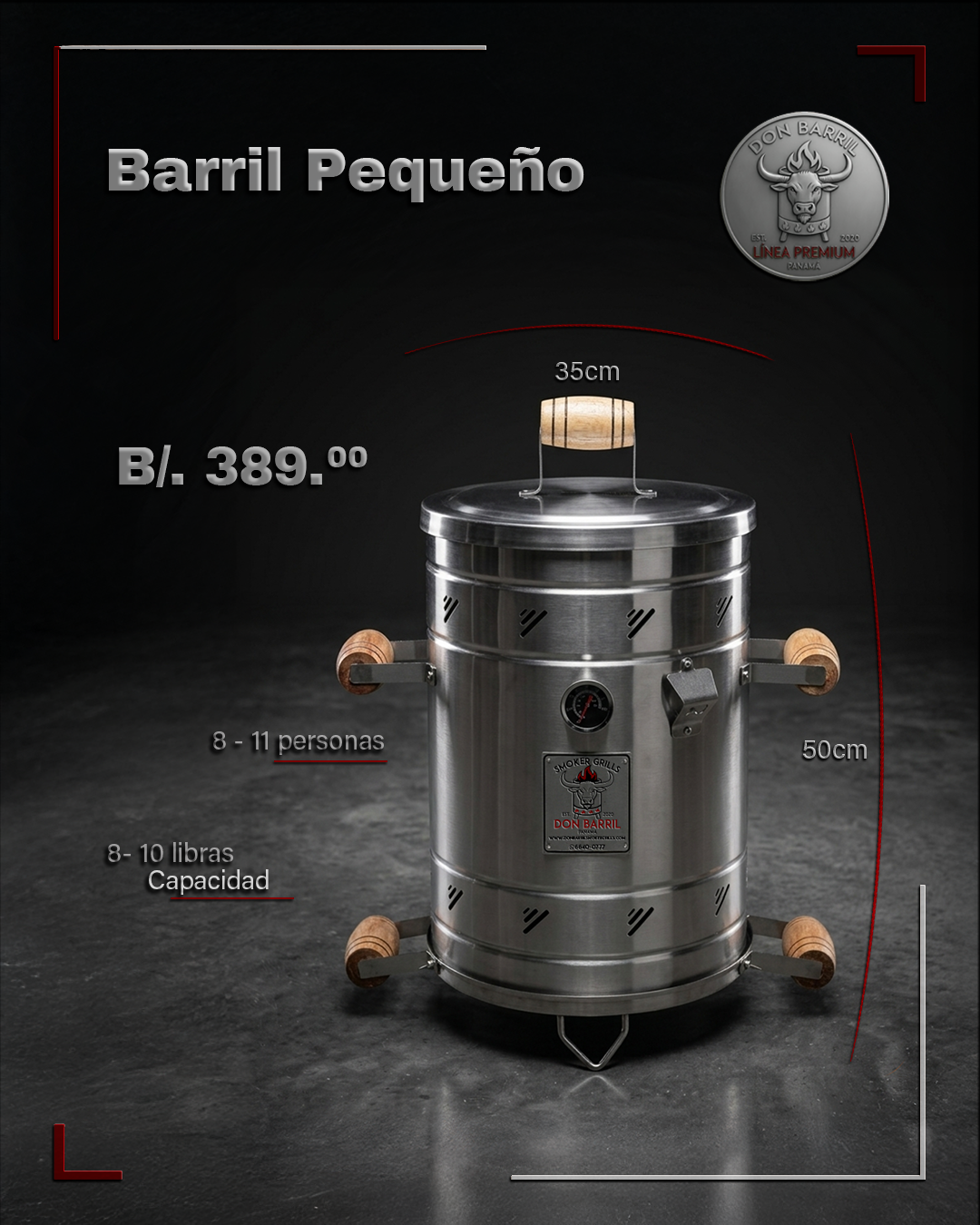 Barril Pequeño Premium
