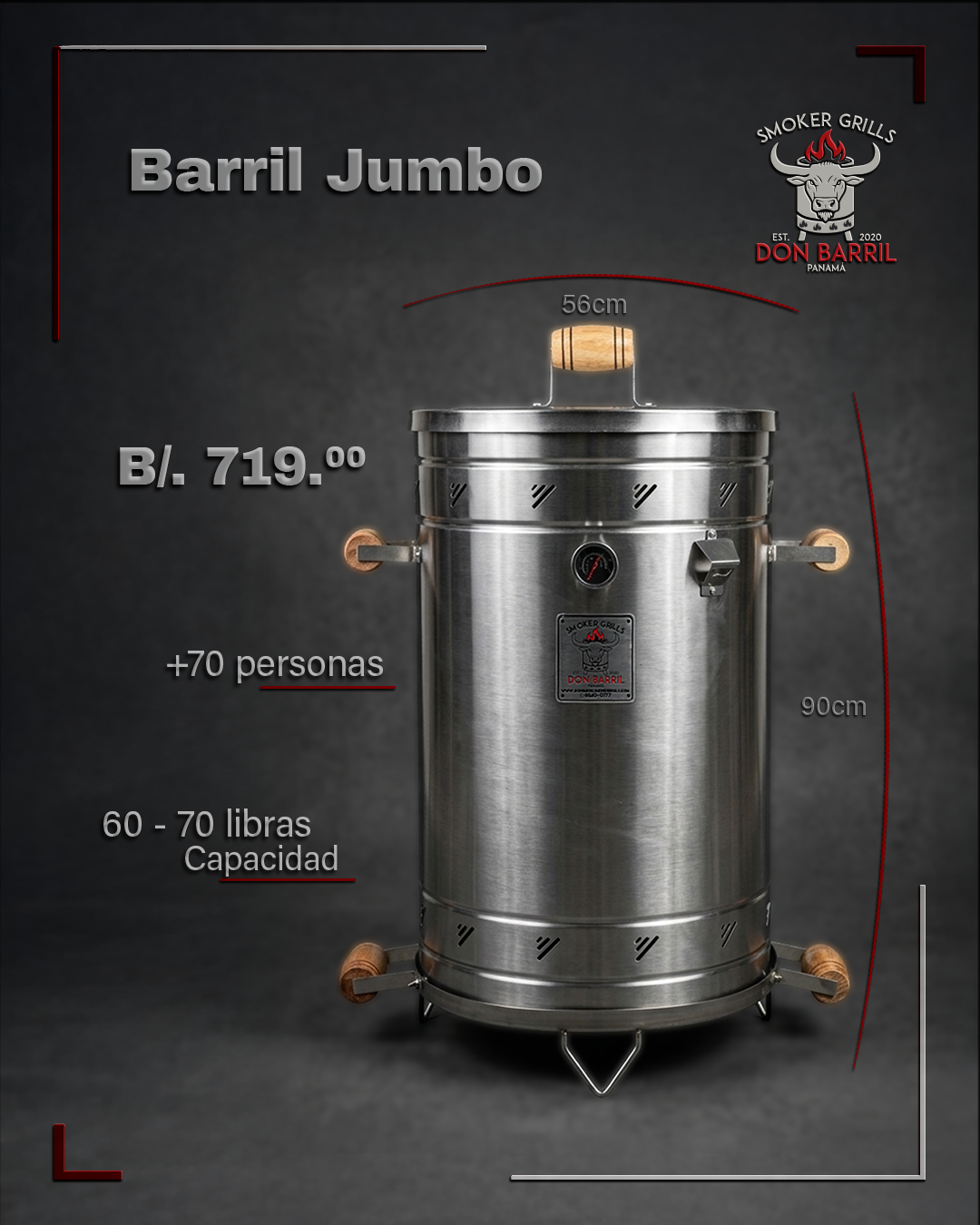 Barril Jumbo Premium
