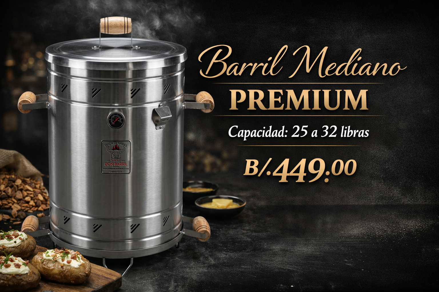 Barril Mediano Premium