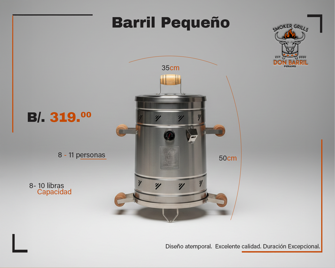 Barril Pequeño Estándar