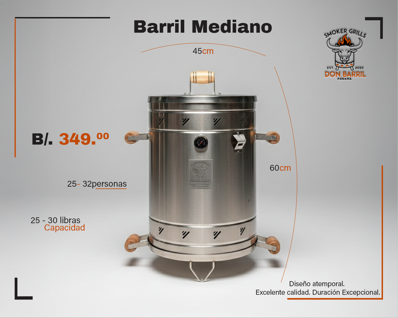 Barril Mediano Estándar