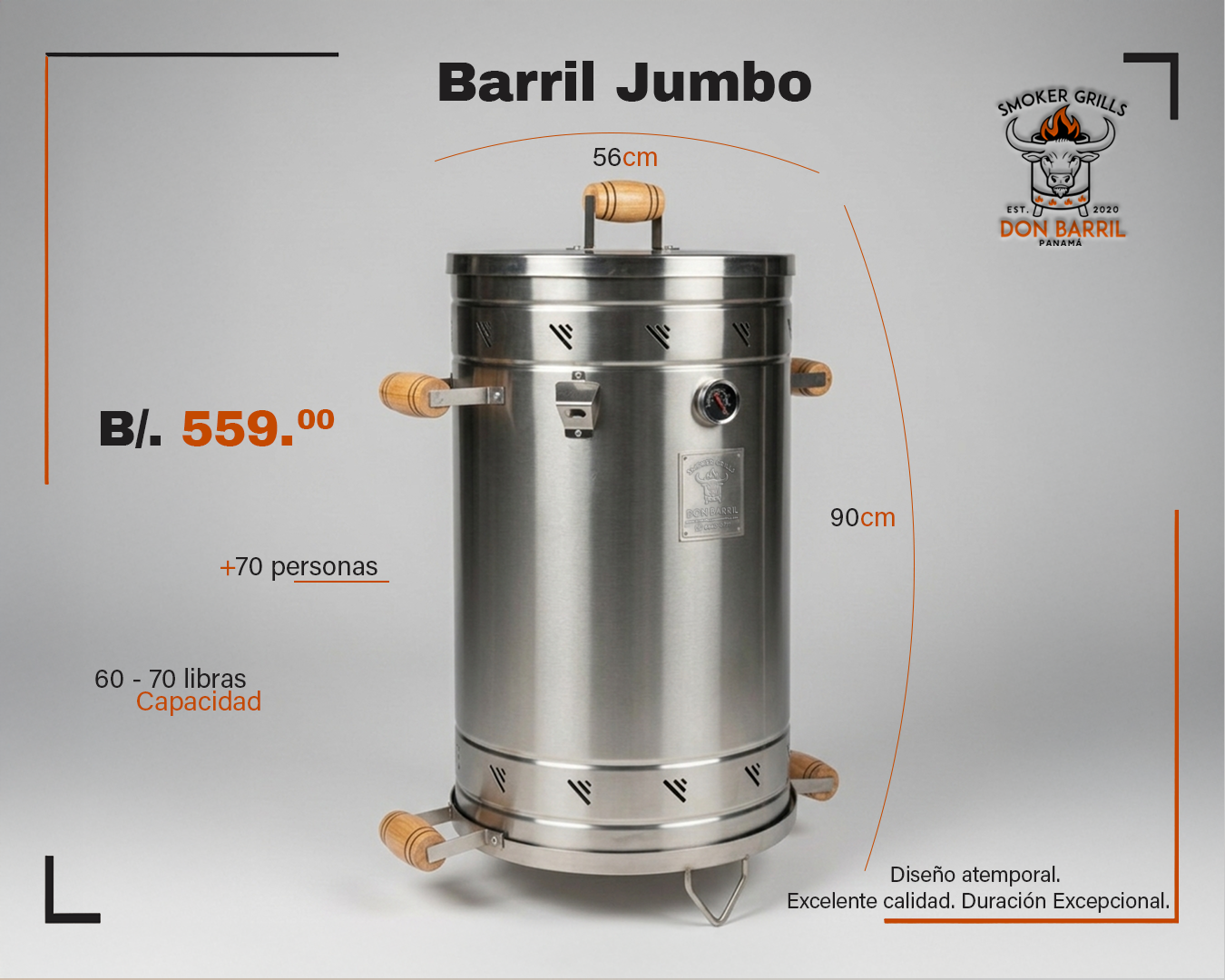 Barril Jumbo Estándar