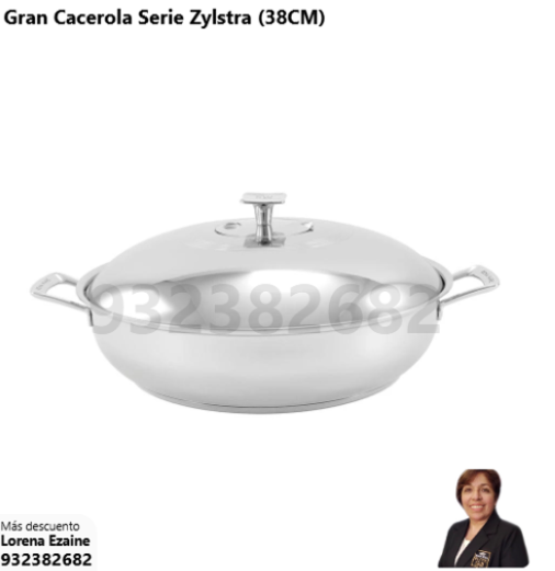 GRAN CACEROLA SERIE ZYLSTRA (38CM)