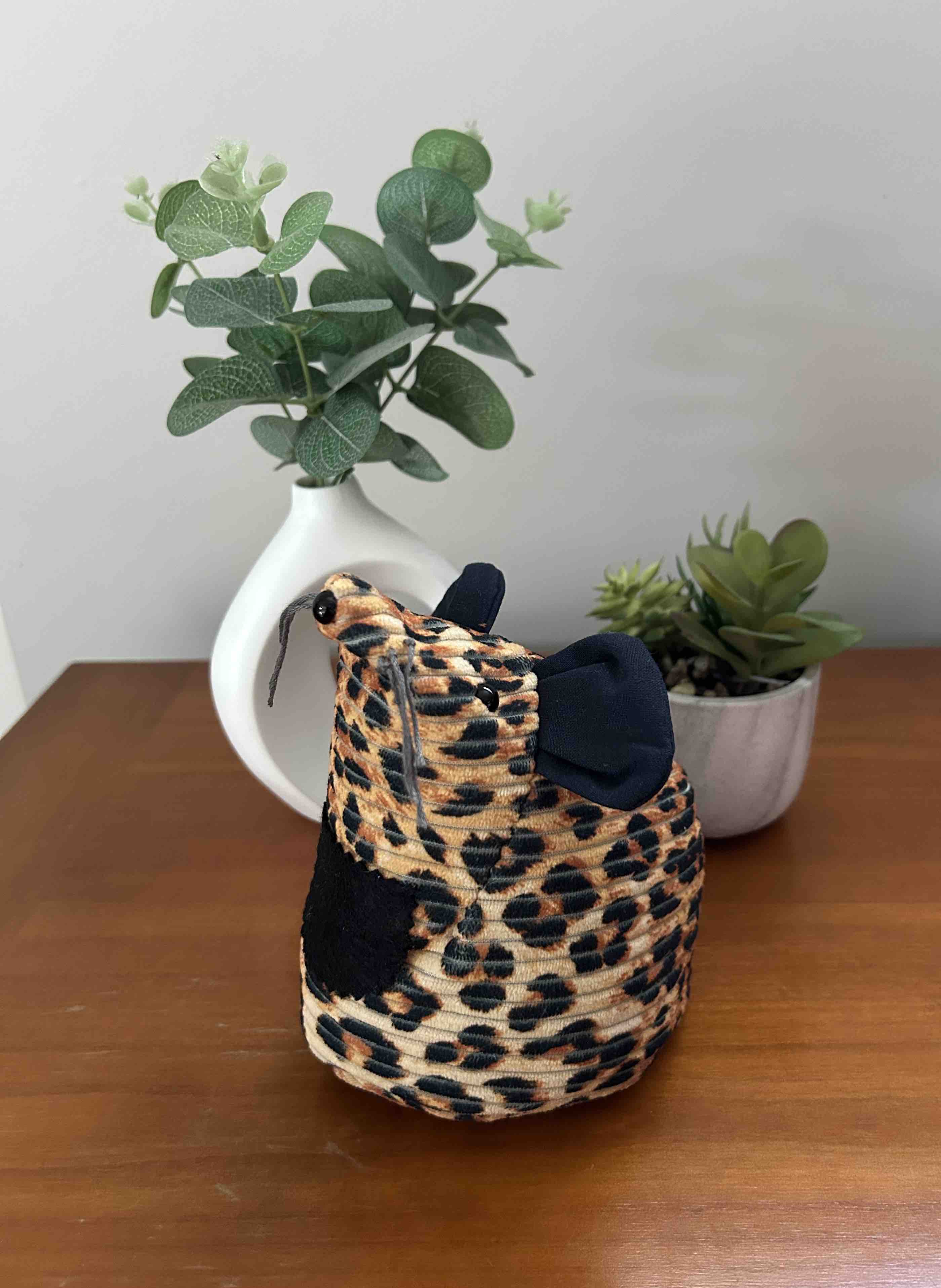 Souris multifonctions léopard