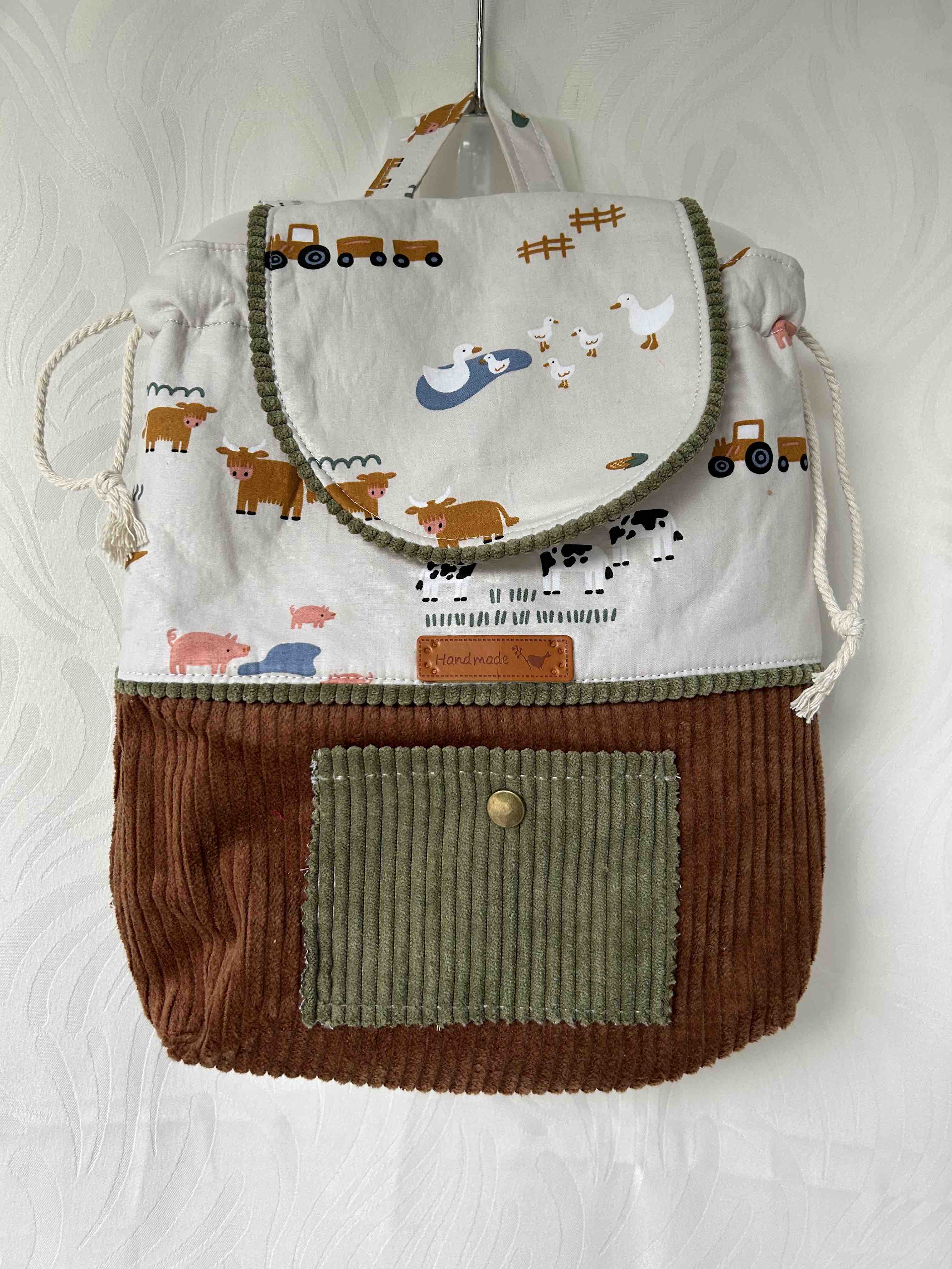 Sac à dos animaux de la ferme