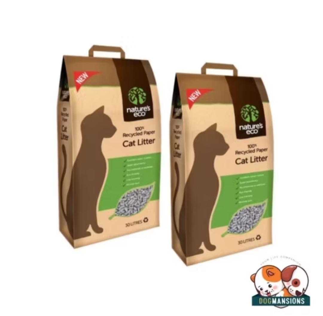 (Bundle Of 2/4)Nature's Eco Cat Litter (30L)