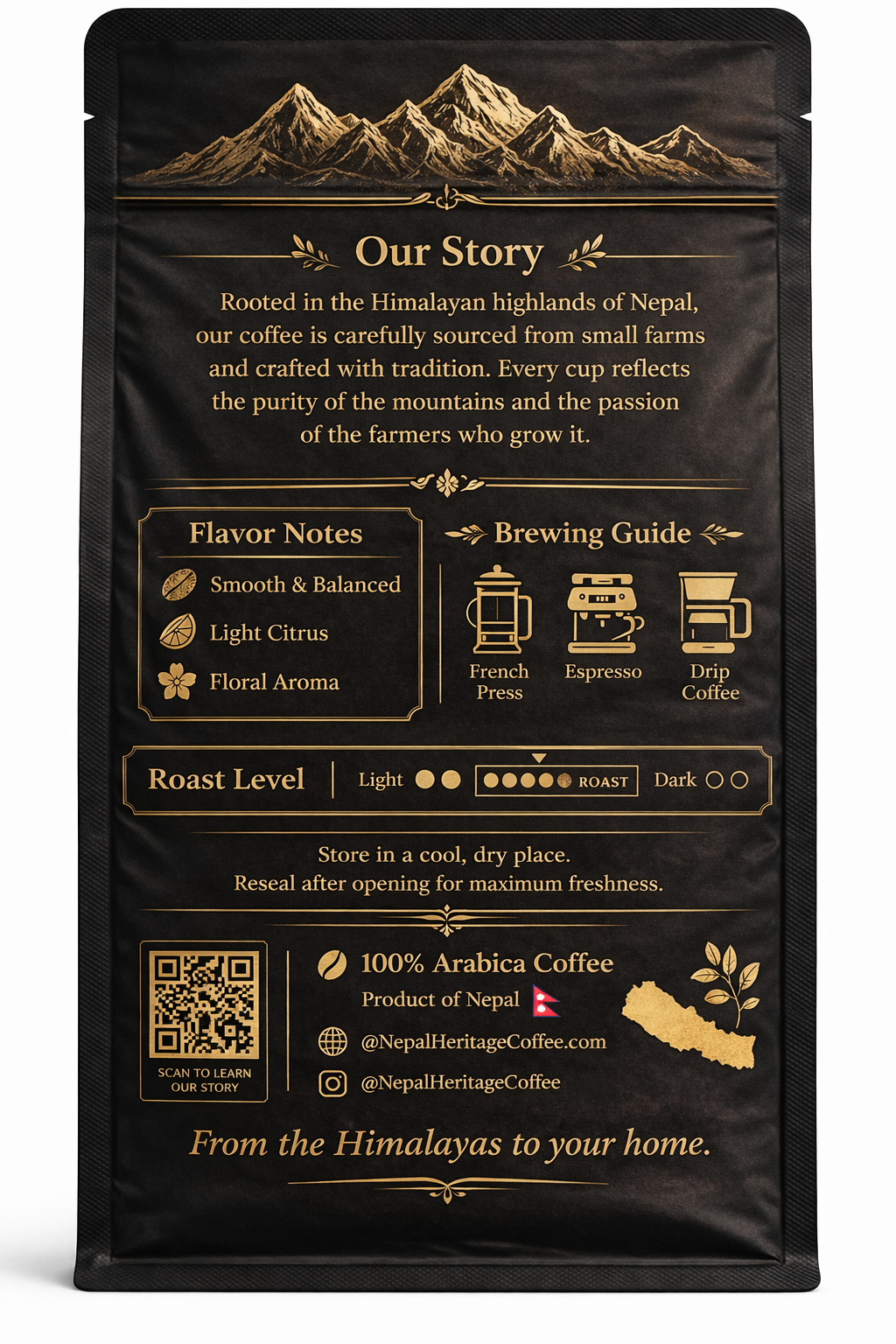 Kathmandu Light Roast Coffee