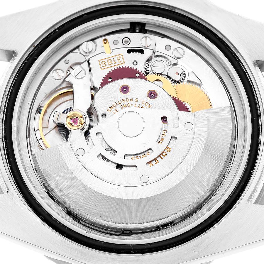 Rolex GMT Master II Steel Green Hand Mens Watch