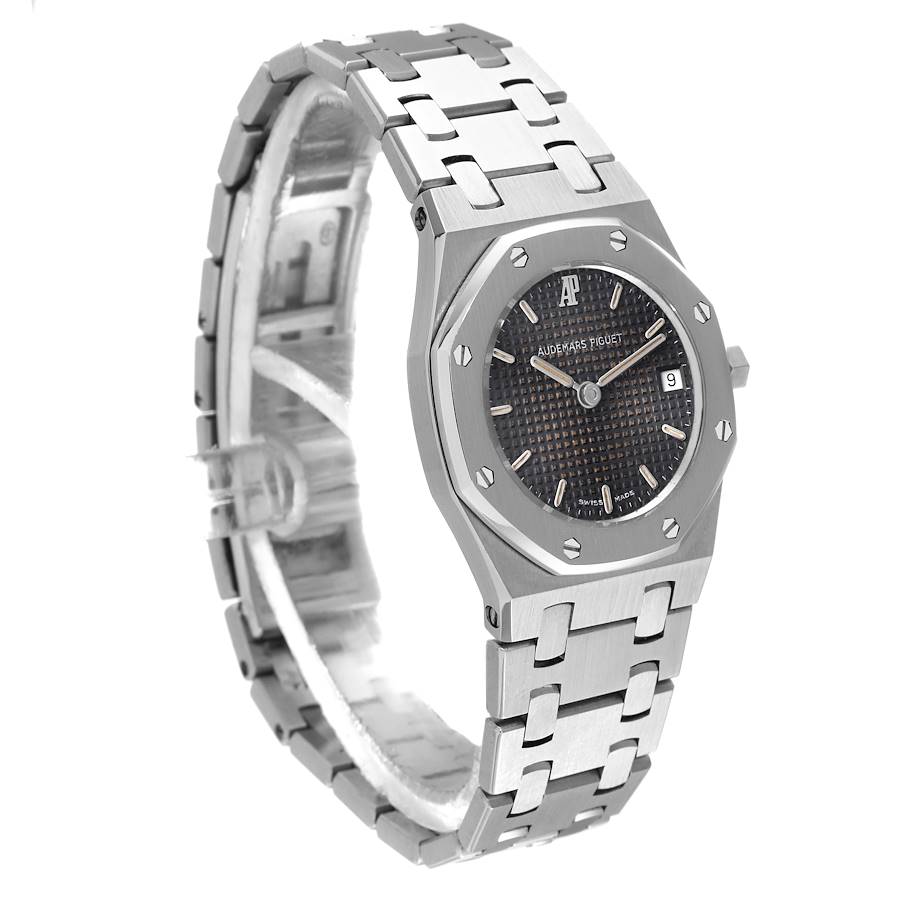 Audemars Piguet Royal Oak 24mm Steel Black Dial Ladies 