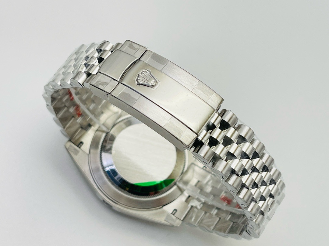 Rolex Datejust 41MM  Fluted Mint Green Dial Jubilee