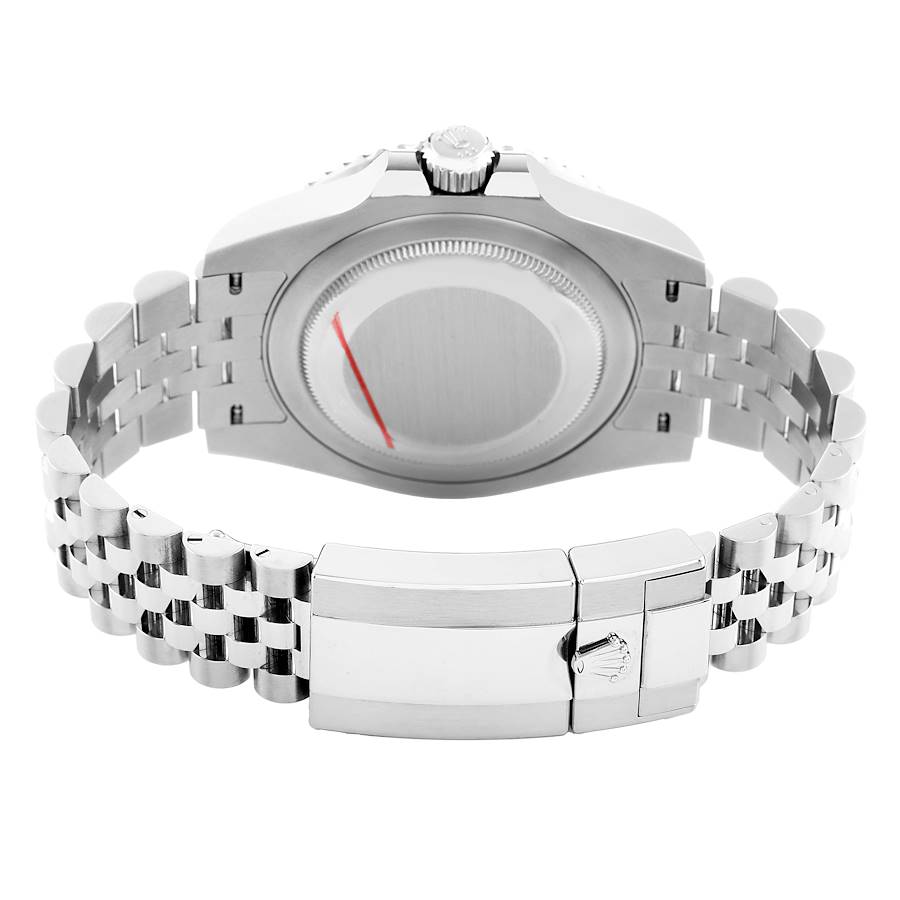 Rolex GMT Master II Steel Sprite Green Black Bezel Mens