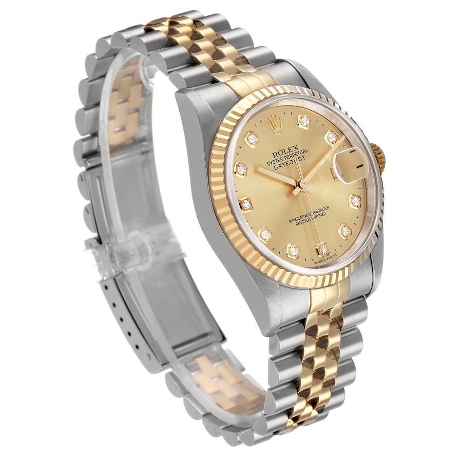 Rolex Datejust Champagne  Steel 40MM
