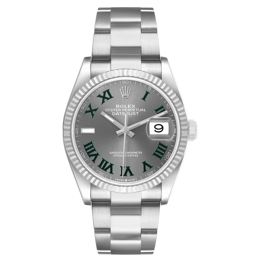  Rolex Datejust Wimbledon Dial Steel 36 MM