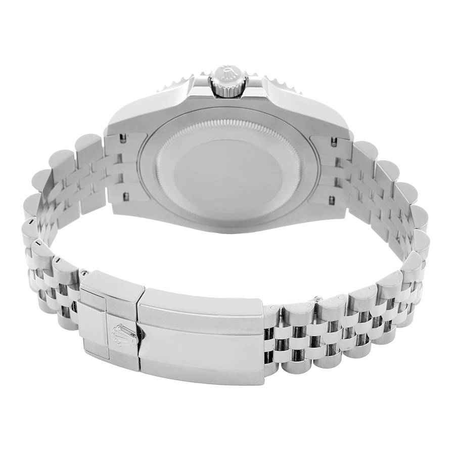 Rolex GMT Master II Steel Black Gray Bruce Wayne Bezel 