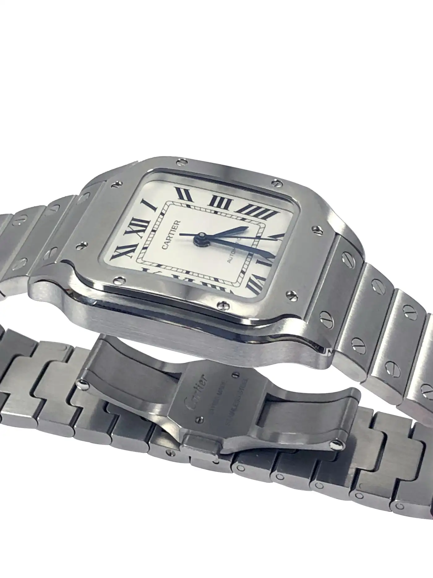 Cartier Santos Jumbo de acero