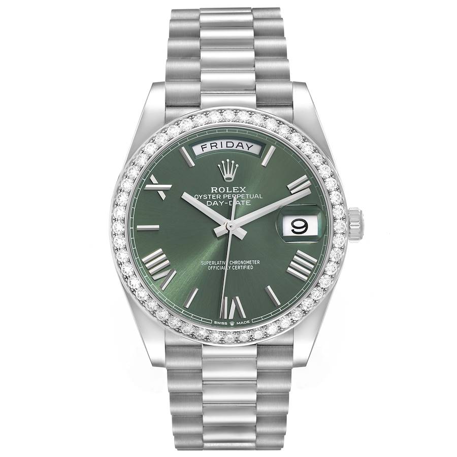 Rolex Day Date President Green Dial 40MM