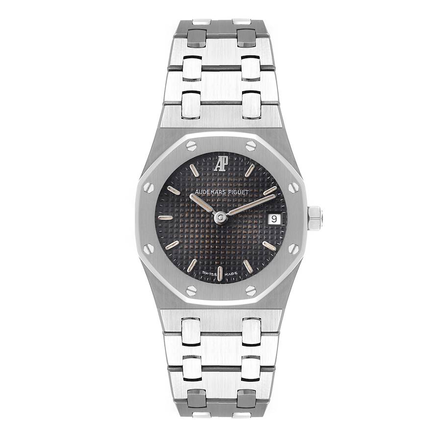 Audemars Piguet Royal Oak 24mm Steel Black Dial Ladies 
