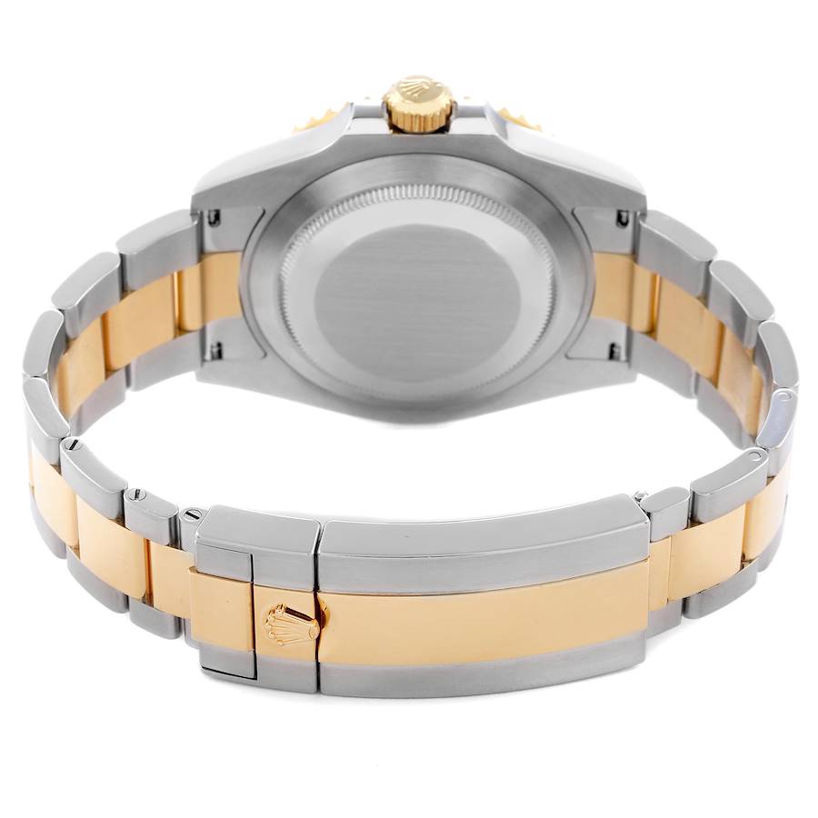  Rolex Submariner 41 Steel Yellow Gold Blue Dial Mens Watch