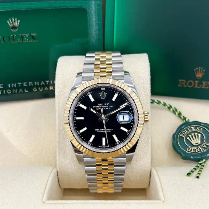 Rolex Datejust 41 Black Jubilee 