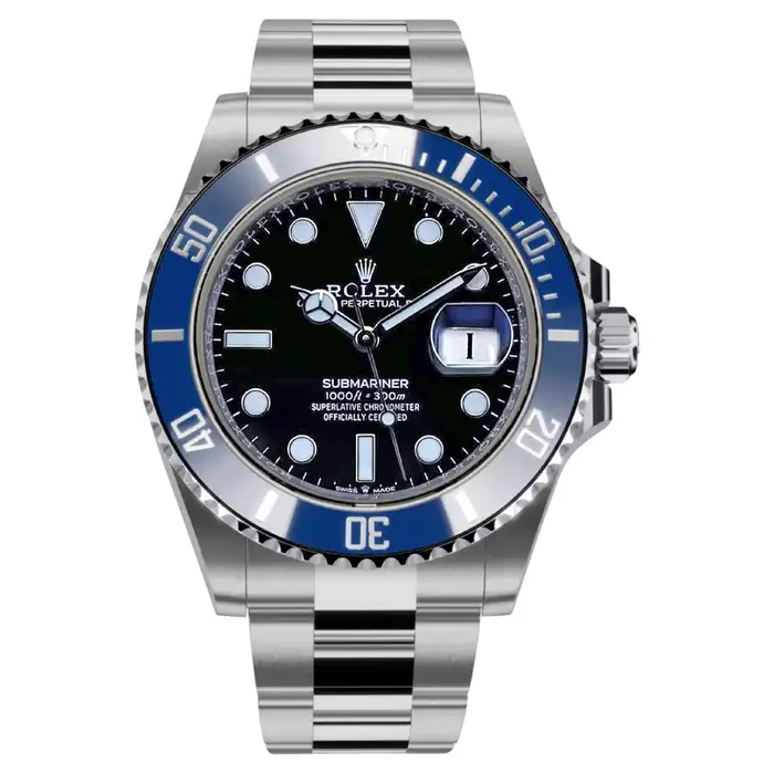 Rolex Submariner Black And Blue  Date 