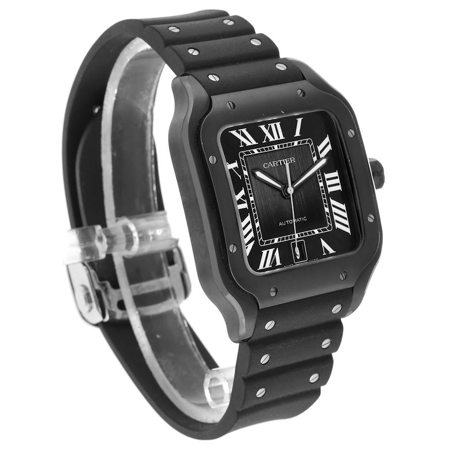 Cartier Santos Dumont Large ADLC Steel Mens Watch