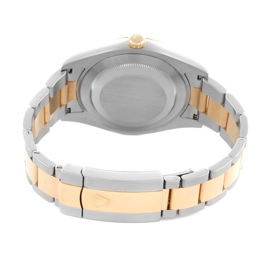 Rolex Datejust II 41mm Steel Yellow Gold Black Arabic Dial