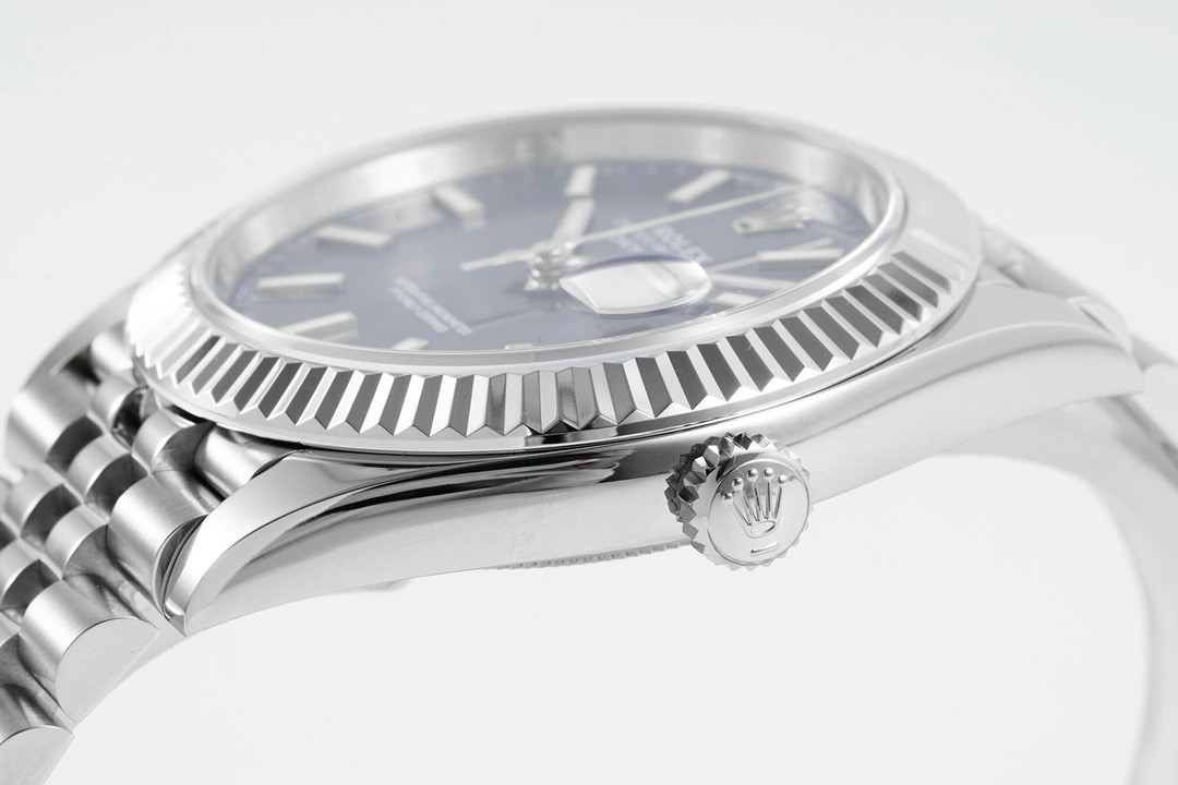 Rolex Datejust Steel Blue Dial Mens 