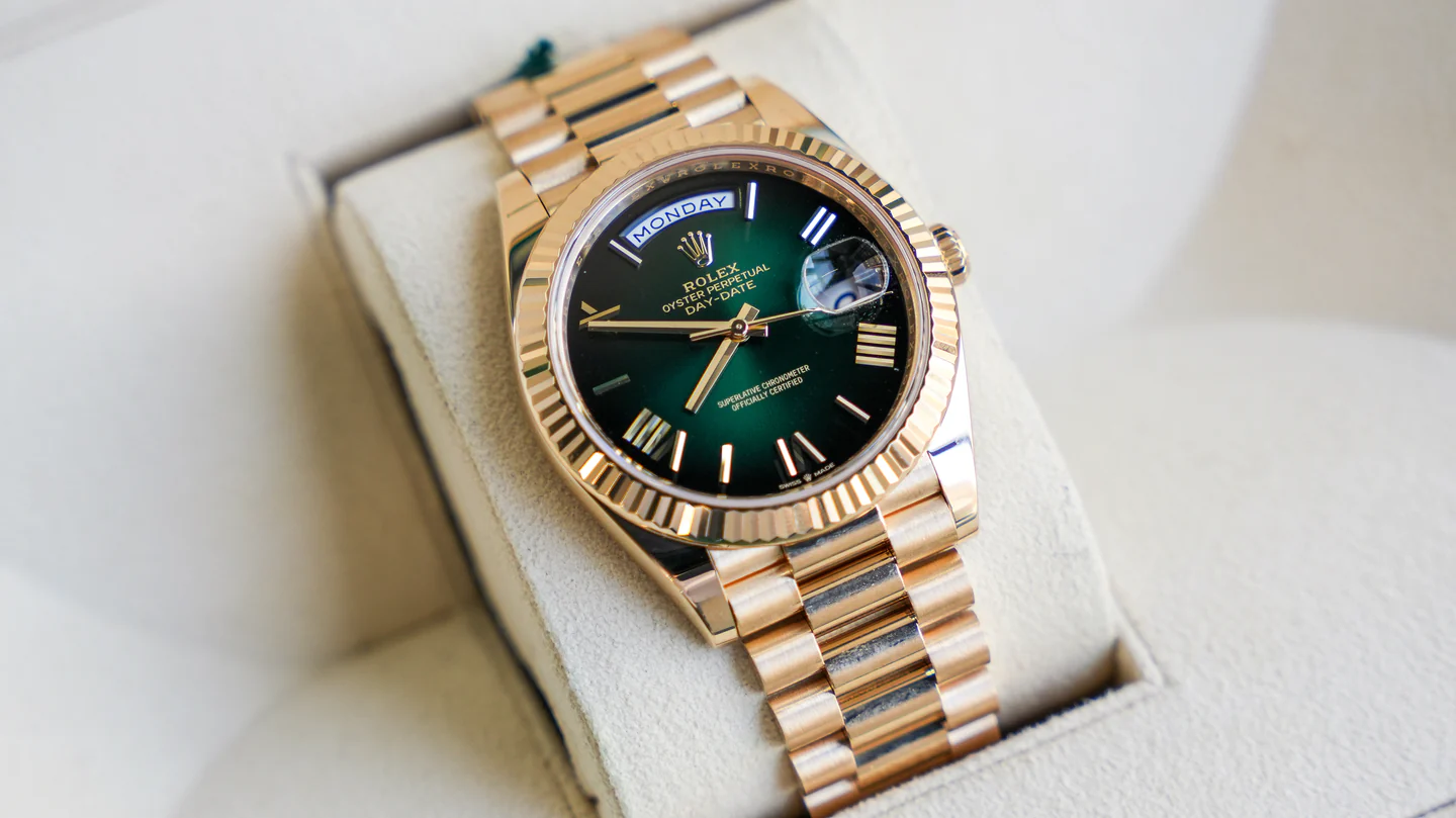 Rolex Day-Date 40 Green Ombre