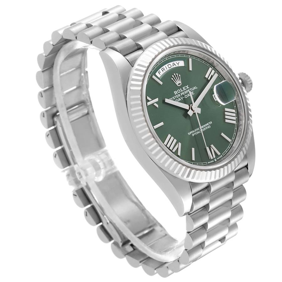 Rolex President Day-Date Olive Green Dial 40MM
