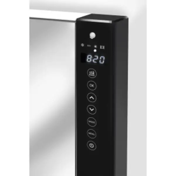 Smart Bathroom Mirror with Towel Warmer