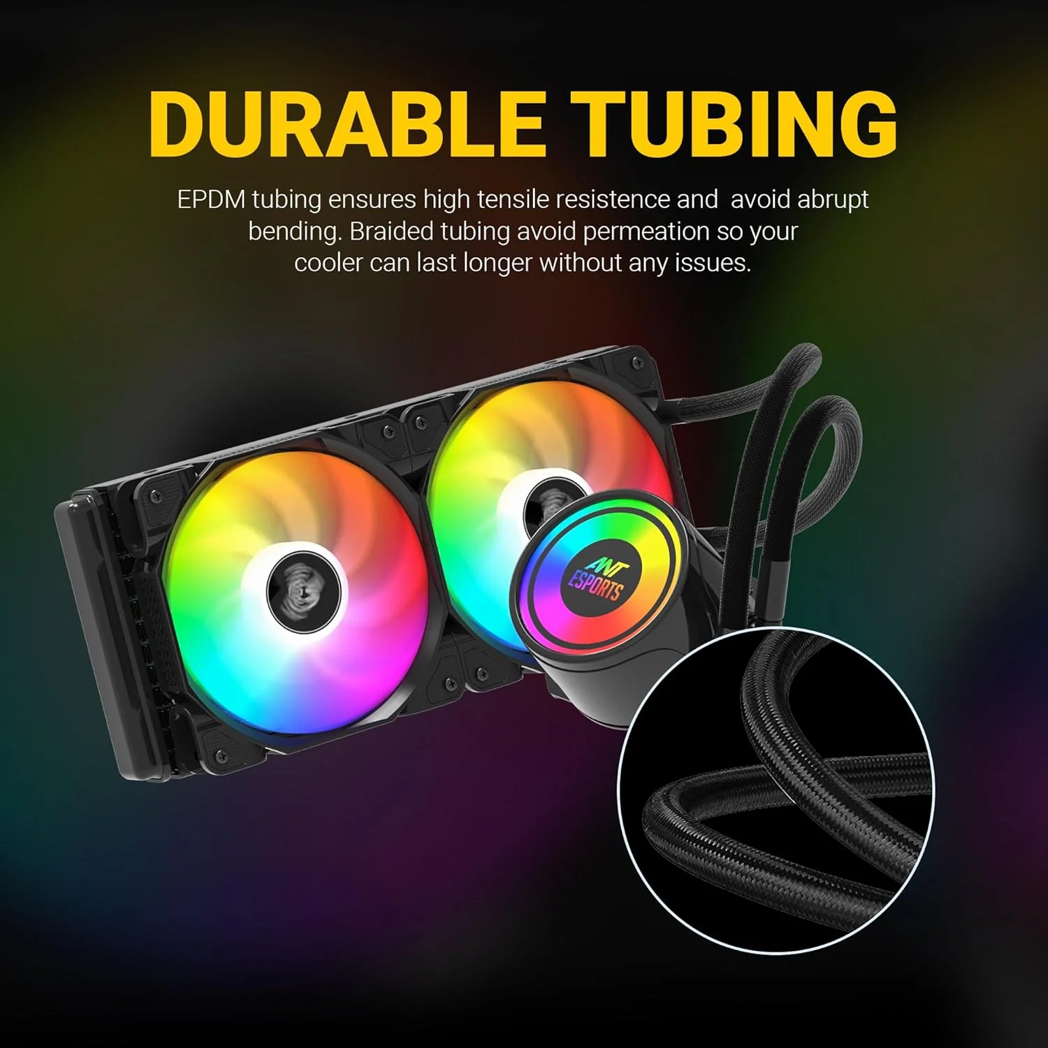 RGB Liquid CPU Cooler