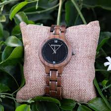 Wooden Analog Wristwatch