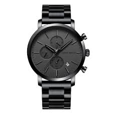 Black Chronograph Men's Watch