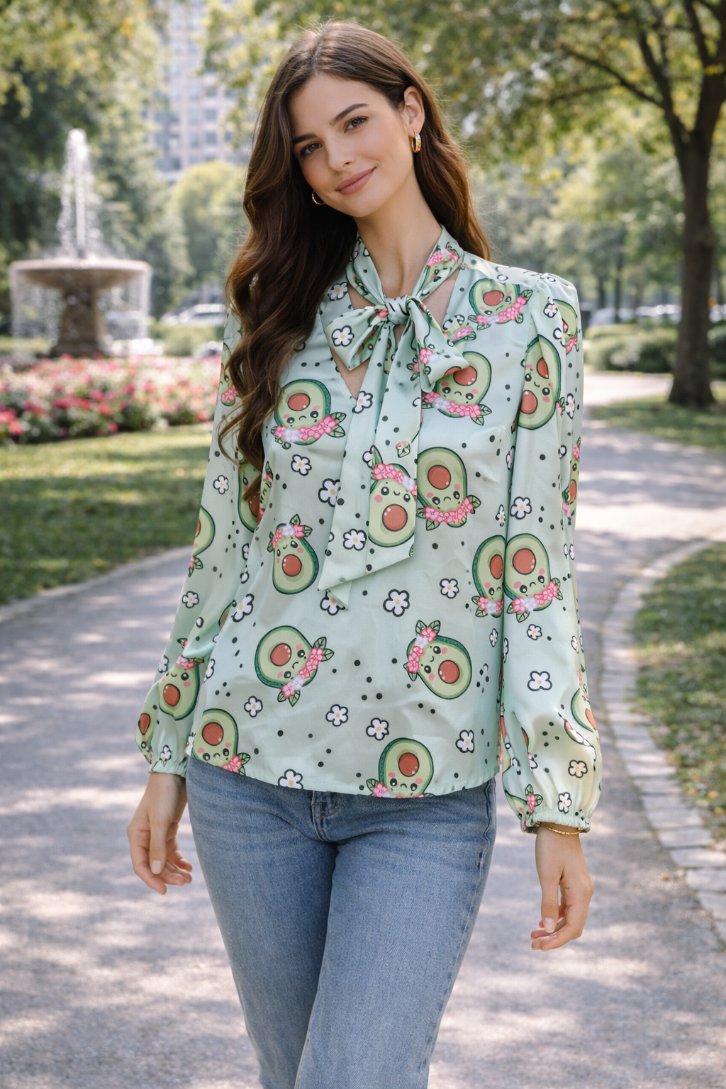 Blusa Marie Aguacates