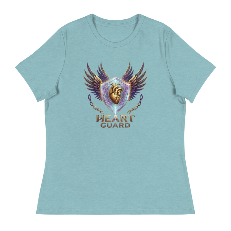 Women's Relaxed Heart Guard Logo T-Shirt