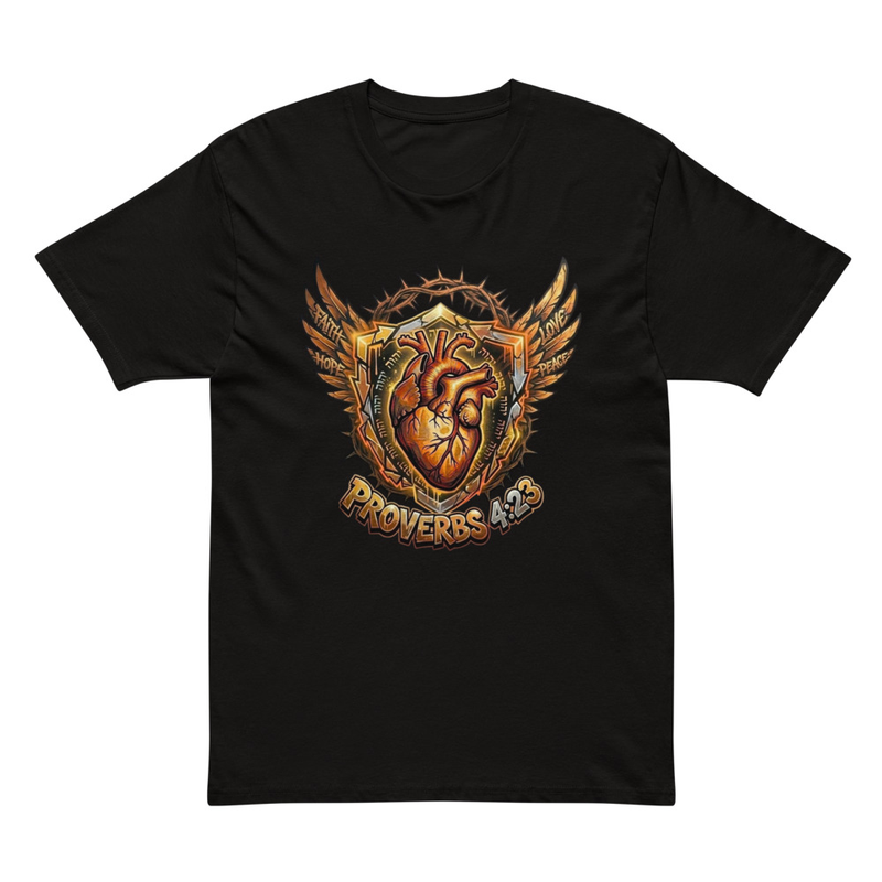 Cotton Heritage Men's Premium Short Sleeve Graffiti Tee