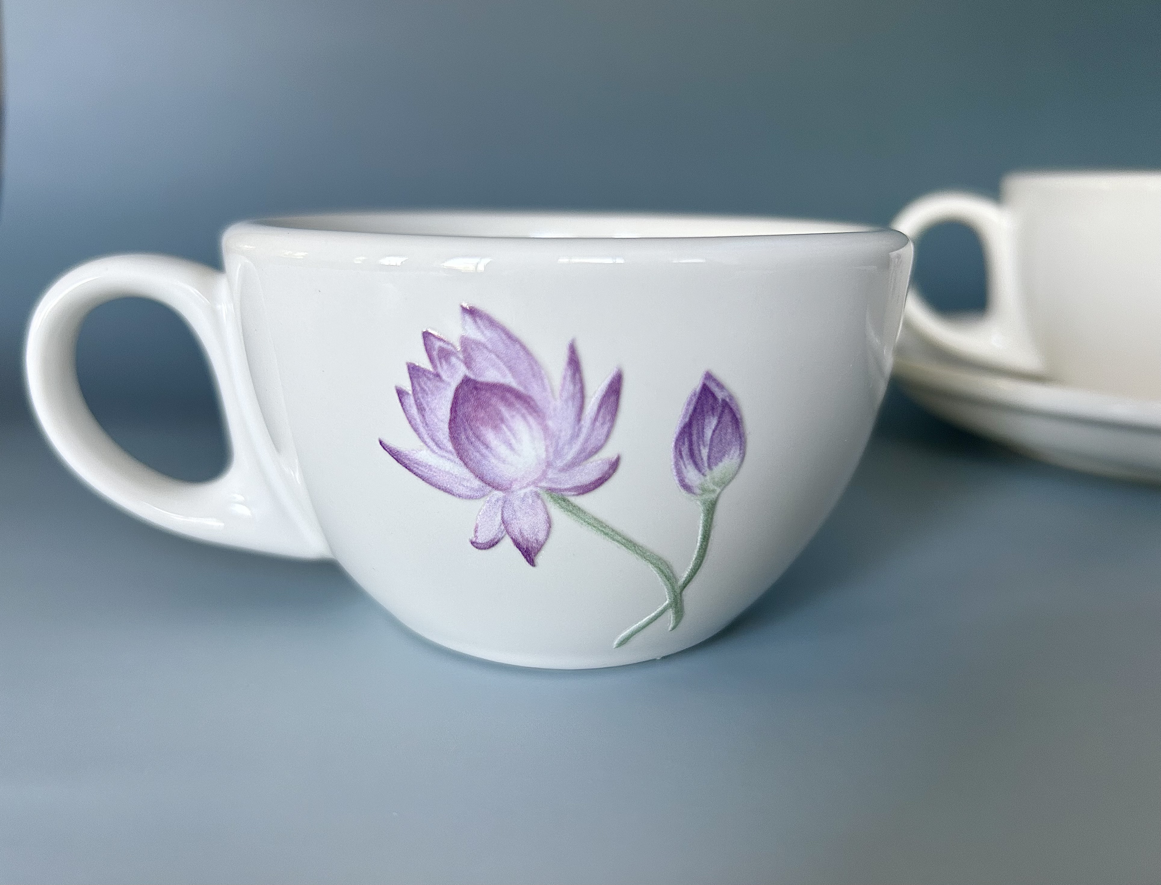 Lotus Blossom Cappuccino Set, 5 oz.
