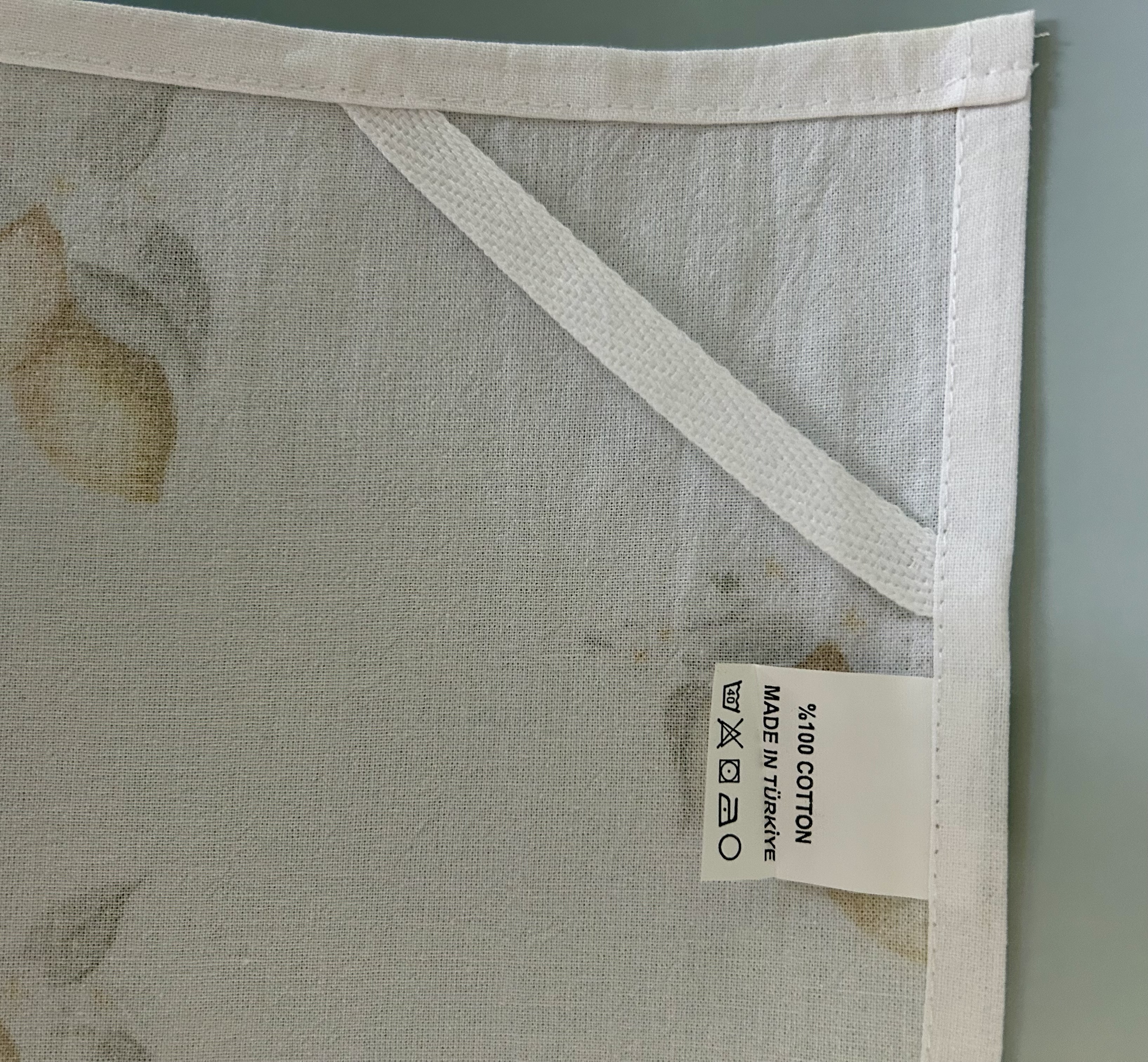 Lemon Pattern Tea Towel
