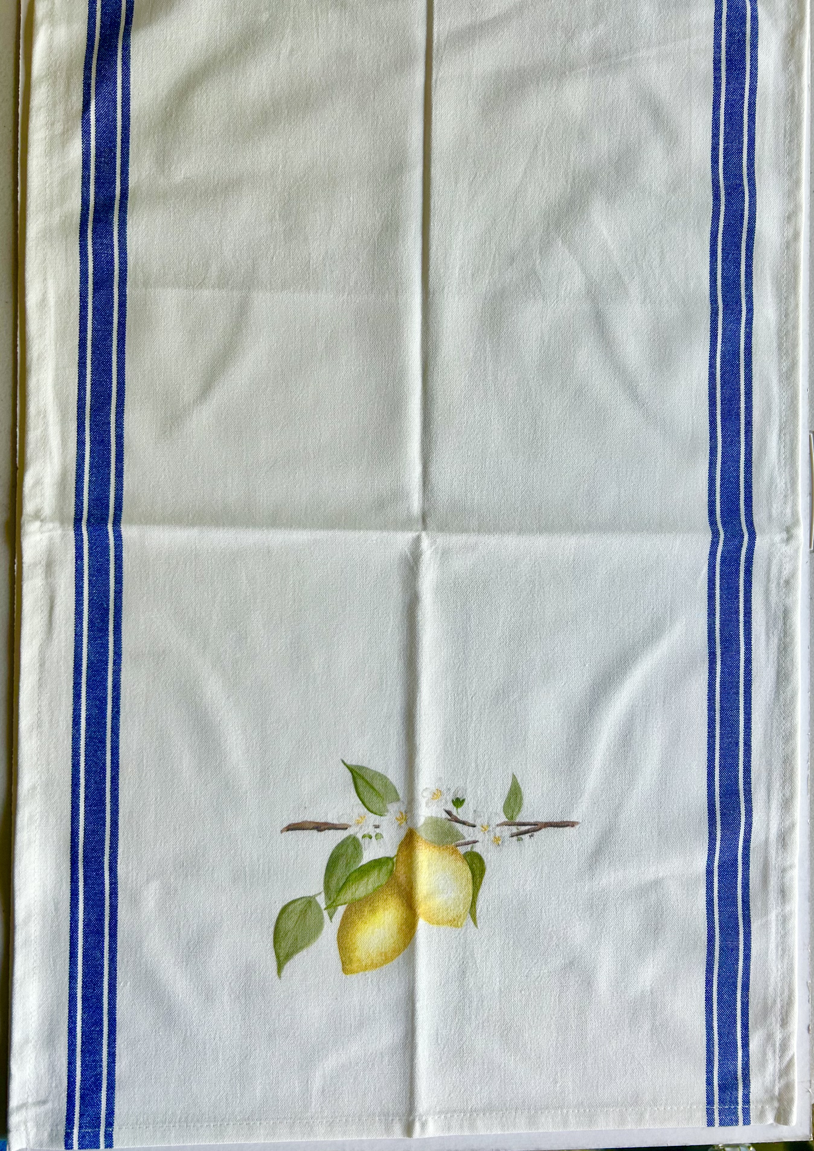 Lemon Blossom Kitchen Towel