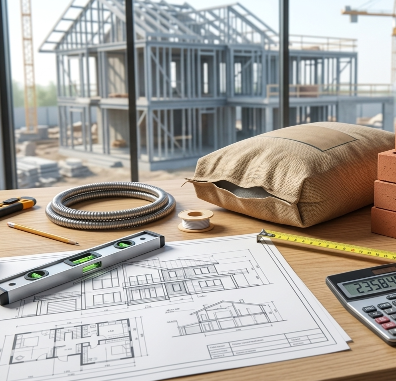 Calculadora de materiales de construcción