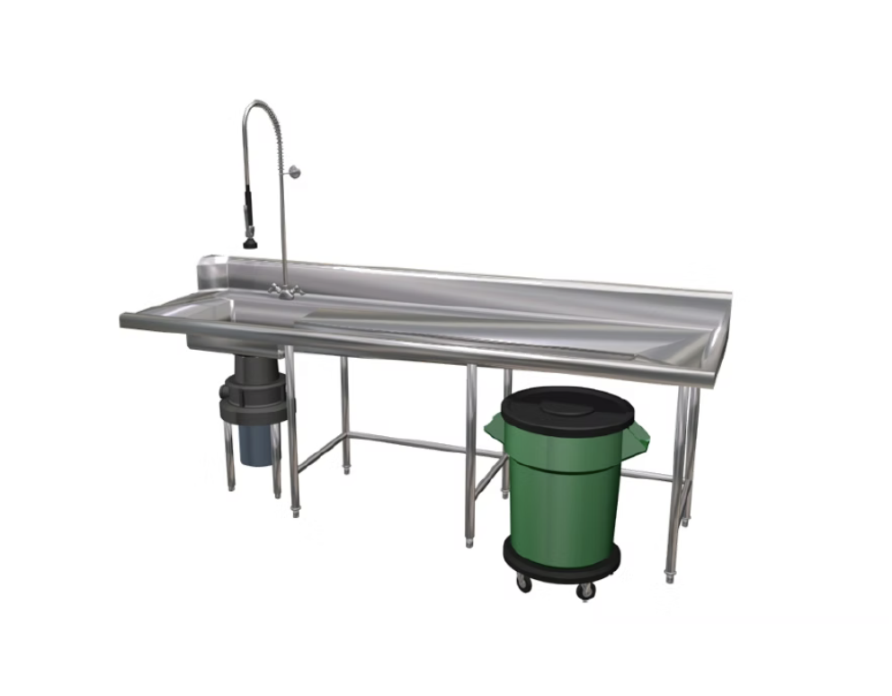 Mesa Recibo Loza Sucia