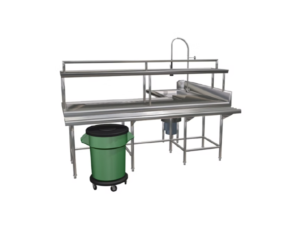 Mesa Recibo de Loza Sucia