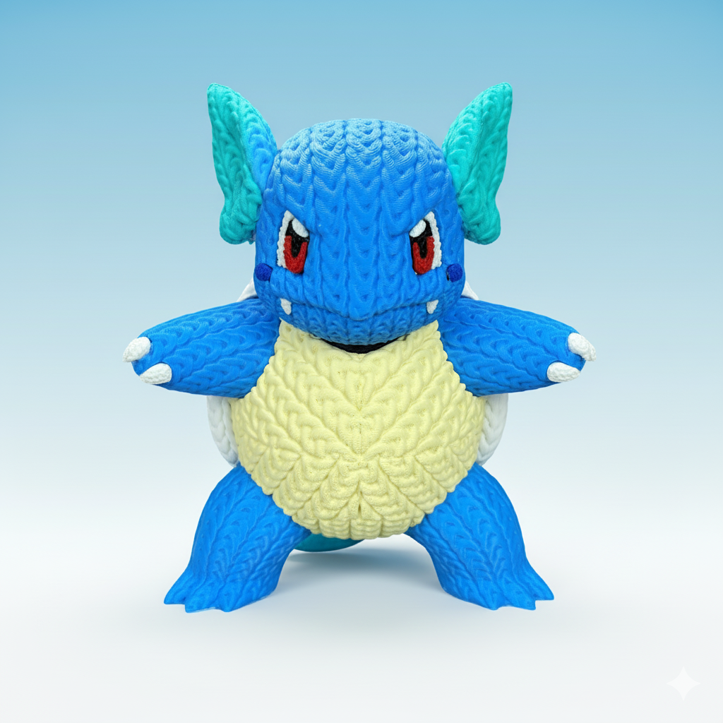Wartortle Tipo Crochet